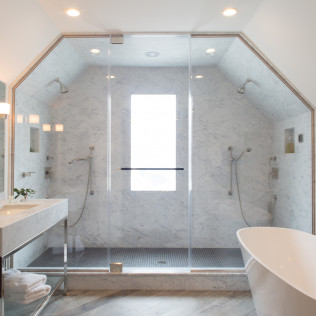 Spa-inspired bath styling